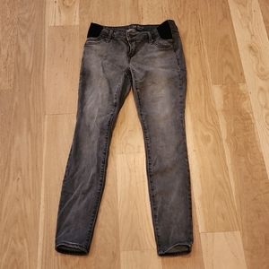Gap Maternity gray skinny jeans size 26R